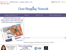 Tablet Screenshot of gemshopping.com